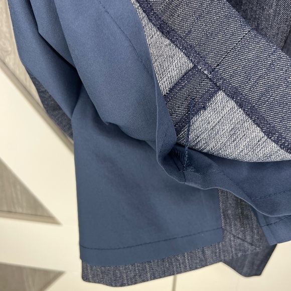 D20.10 TAHARI Arthur S. Levine NAVY TWEED STRAIGHT SKIRT  SZ 14 - Picture 8 of 10